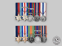 Canada. Two Second World War Sets Of Medals
