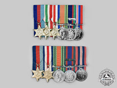 Canada. Two Second World War Medal Bars