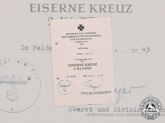 germany,_heer._a1939_iron_cross_ii_class_award_document_to_gefreiter_bruno_kutz_m20_468m19_17412