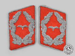Germany, Luftwaffe. A Set Of Luftwaffe Flak/Artillery Major Collar Tabs