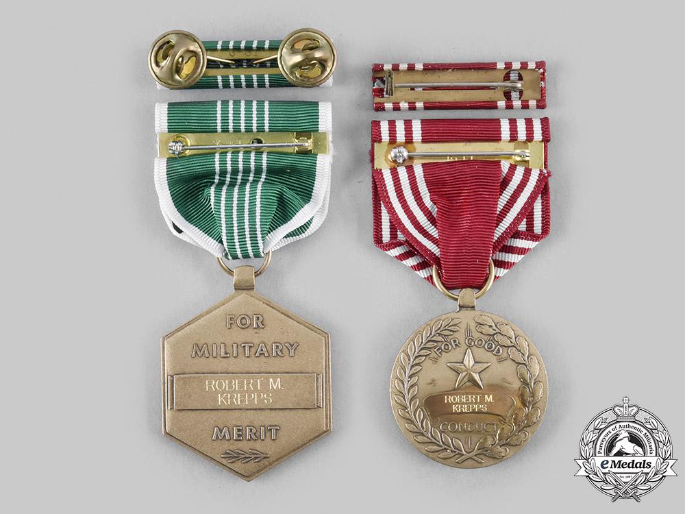 united_states._a_heroism/_valor_pair_of_army_awards_to_robert_m._krepps,_united_states_army_m20_488_emd8373_1