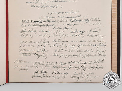 germany,_imperial._a_congratulatory_certificate_to_bismarck_on_his70_th_birthday_from_the_guilds_of_danzig,1885_m20_515_mnc7351_1