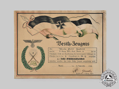 germany,_heer._two_marksmanship_certificates_on_wooden_support_to_pionier_harborth,1935_m20_527_mnc7370_1_1
