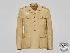 Germany, Luftwaffe. An Enlisted Flight Personnel Tropical Field Blouse, By B. Rawe & Co.