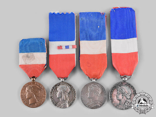 france,_iii_republic._lot_of_four_honour_medals_m20_586_emd5452_1
