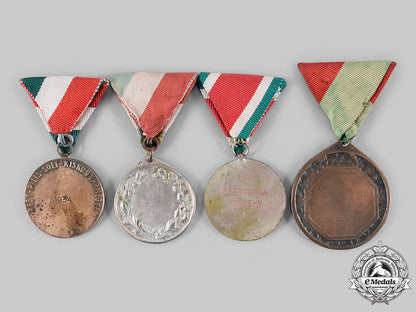 hungary,_kingdom._a_lot_of_four_shooting/_sport_medals_m20_598_emd5508_1