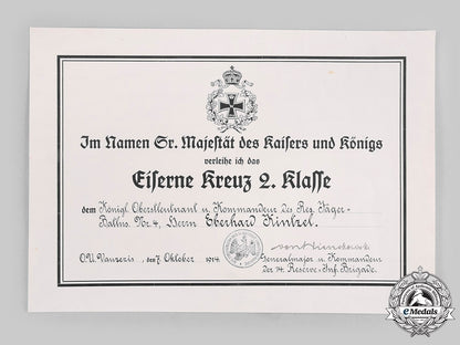 germany,_imperial._a1914_iron_cross_ii_class_with_document_to_oberstleutnant_and_commander_eberhard_kintzel_m20_625_emd6339
