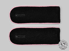 Germany, Ss. A Set Of Waffen-Ss Panzer Mann Shoulder Straps