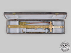 Spain, Fascist State. A Falange Army Officer's Dagger With Case