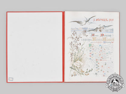 germany,_imperial._a_congratulatory_document_presented_to_bismarck’s81_st_birthday_from_the_city_of_liegnitz,1896_m20_705_mnc2122_1