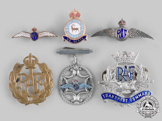 united_kingdom._a_lot_of_six_royal_air_force(_raf)_items_m20_746_emd4778