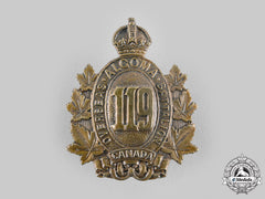 Canada, Cef. A 119Th Infantry Battalion "Algoma Overseas Battalion" Cap Badge