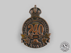Canada, Cef. A 240Th Infantry Battalion "Lanark And Renfrew Battalion" Cap Badge