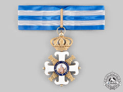San Marino, Republic. An Order Of San Marino, Type Ii, Commander In Gold, C. 1920