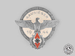 Germany, Hj. A 1944 Regional Trade Competition Victor’s Badge, By Gustav Brehmer