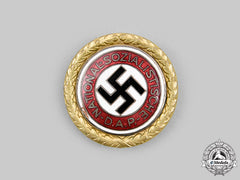 Germany, Nsdap. A Golden Party Badge, Large Version, By Deschler & Sohn