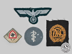 Germany, Third Reich. A Lot Of Uniform Insignia