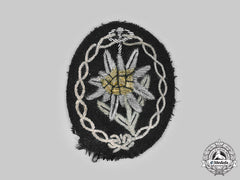 Germany, Heer. A Gebirgsjäger Officer’s Sleeve Insignia
