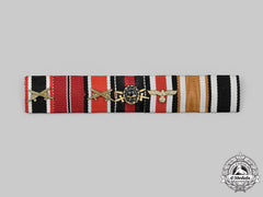 Germany, Wehrmacht. A Medal Ribbon Bar