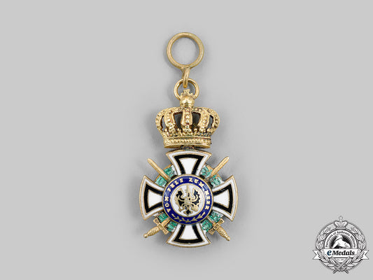 prussia,_kingdom._a_house_order_of_hohenzollern,_miniature_knight’s_cross_with_crown&_swords,_c.1915_m20_984_mnc1199