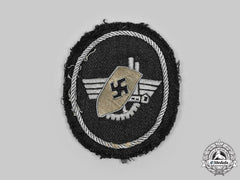 Germany, Third Reich. A Werkschutz Factory Guard Arm Insignia