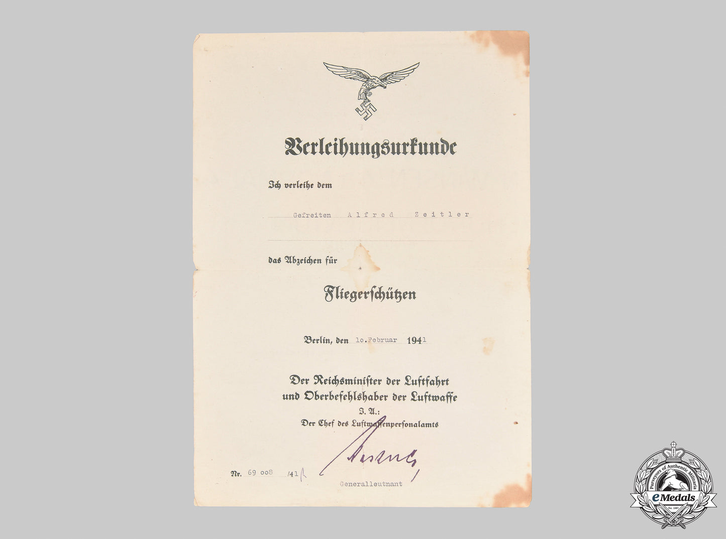 germany,_luftwaffe._the_award_documents_to_gunner_nco_zeitler,_sicily_kia_m21_0036_mnc7154_1
