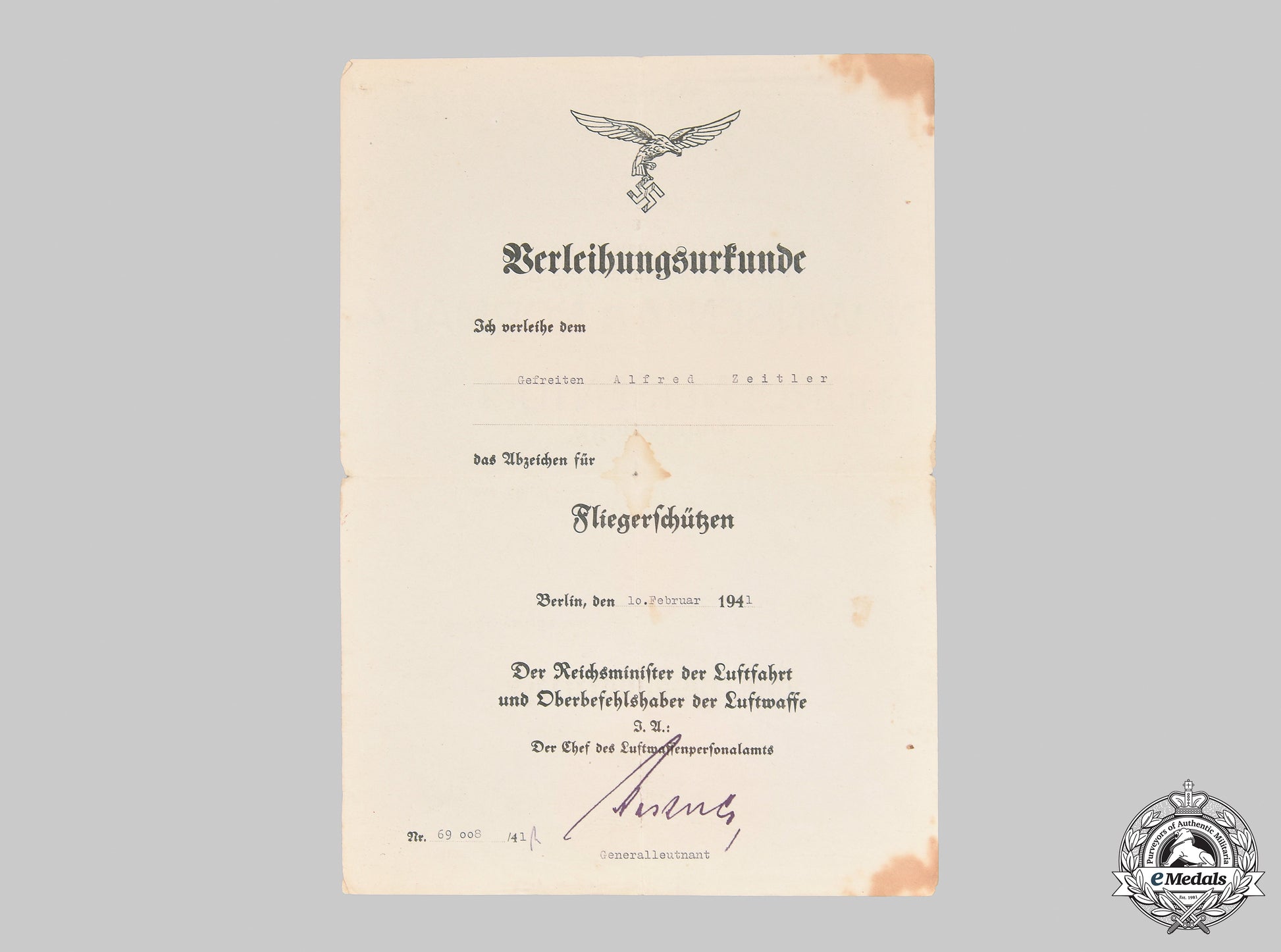 germany,_luftwaffe._the_award_documents_to_gunner_nco_zeitler,_sicily_kia_m21_0036_mnc7154_1