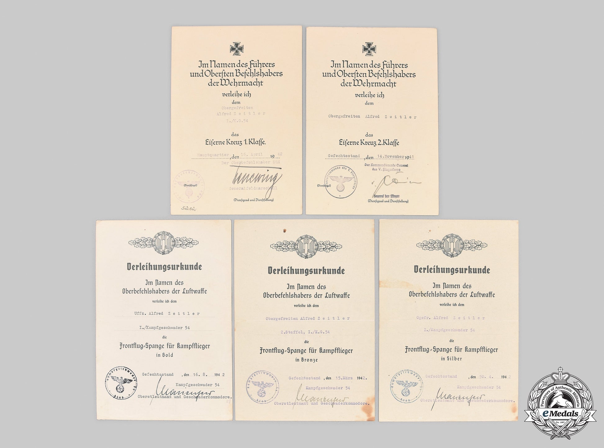 germany,_luftwaffe._the_award_documents_to_gunner_nco_zeitler,_sicily_kia_m21_0037_mnc7155_1