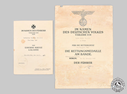 germany,_heer._an_iron_cross_ii_class&_life_saving_medal_certificate_to_gefreiter_bode_m21_0045_mnc7172
