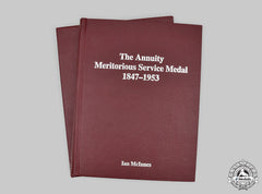 United Kingdom. The Annuity Meritorious Service Medal 1847-1953