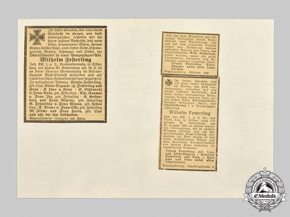 germany,_heer._a_collection_of_documents_to_anti-_tank_oberfeldwebel_festerling(_dow)_m21_165_1