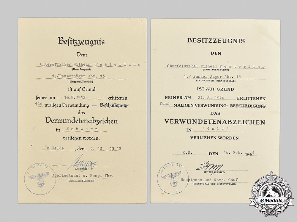 germany,_heer._a_collection_of_documents_to_anti-_tank_oberfeldwebel_festerling(_dow)_m21_167_1