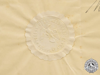 germany,_third_reich._a_kyffhäuser_document_group_to_judicial_secretary_gustav_kayser_m21_174