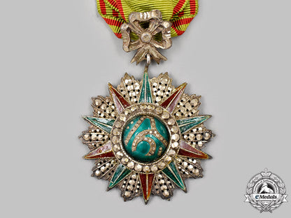 tunisia,_french_protectorate._an_order_of_glory,_iv_class_officer,_c.1890_m21_17__mnc0097_1_1