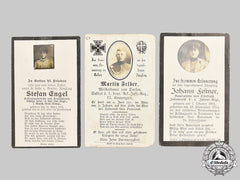 Germany, Imperial. A Lot Of First World War Army Death Notices