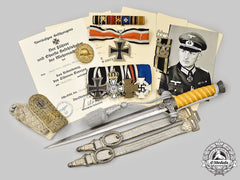 Germany, Wehrmacht. The Awards, Documents, And Accessories Of Major Der Reserve Karl Schulz