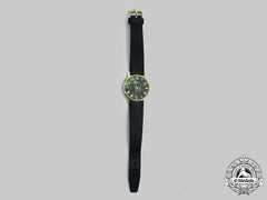 Switzerland. A Vintage Yellow Gold Universal Genève Unisex Watch, C.1970