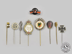 Germany. A Mixed Lot Of Stick Pins