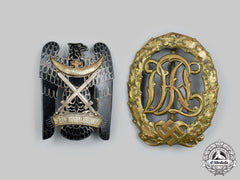 Germany. A Pair Of Badges