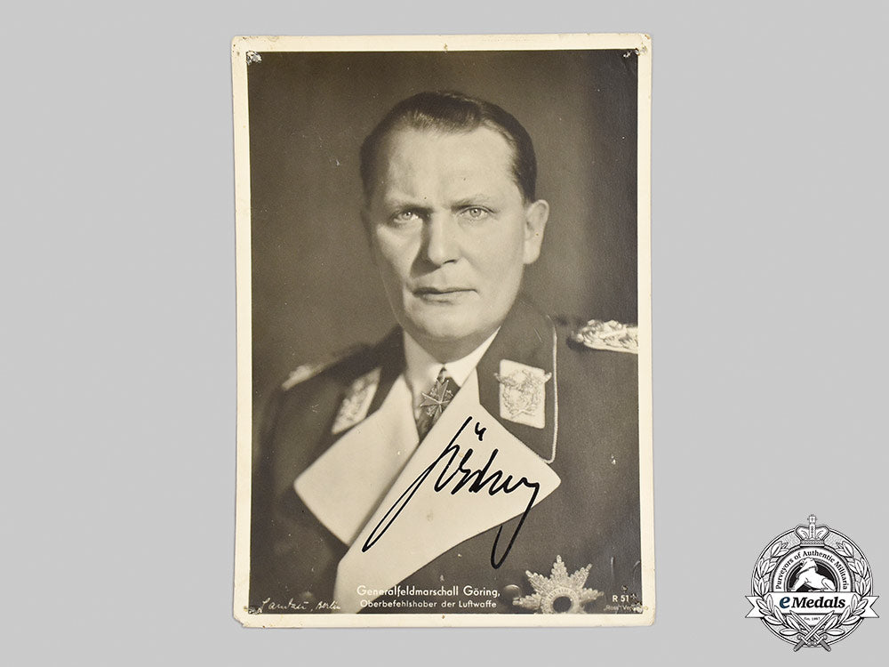germany,_luftwaffe._a_wartime_signed_postcard_of_reichsmarschall_hermann_göring_m21_494_1