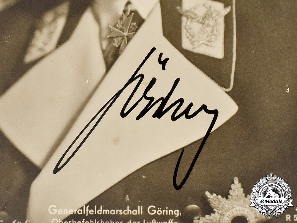 germany,_luftwaffe._a_wartime_signed_postcard_of_reichsmarschall_hermann_göring_m21_496_1