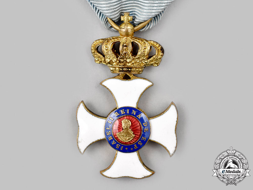 spain,_kingdom._an_order_of_maria_isabella_luisa,_enamelled_cross_for_military_merit,_c.1860_m21_66__mnc0036