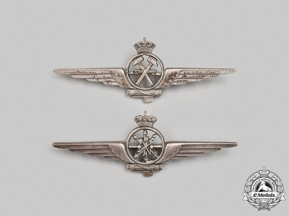 italy,_kingdom._two_fascist_period_royal_italian_air_force_qualification_badges_m21_694