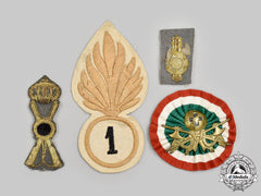 Italy, Kingdom. Lot Of Four Badges