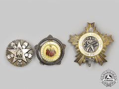 Yugoslavia, Socialist Federal Republic. Three Orders & Decorations