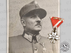 Croatia, Independent State. An Order Of The Crown Of King Zvonimir, Iii Class With Swords, C.1941
