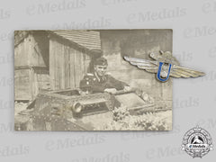 Croatia, Independent State. A Rare Tank Units Insignia, C.1941