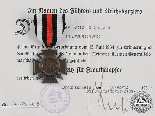 germany,_third_reich._an_honour_cross_of_the_world_war1914/1918,_with_award_document_to_locksmith_otto_simon,_c.1935_m21__emd7271_1