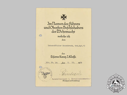 germany,_heer._a_lot_of_award_documents_to_friedrich_rosenbrock,_eastern_front_service_m21__mnc0799