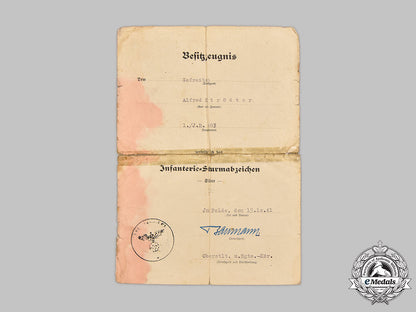 germany,_heer._a_pair_of_award_documents_to_gefreiter_alfred_strödter,_infanterie-_regiment483,_eastern_front_combat_m21__mnc0991_1